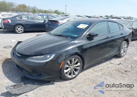 2015 Chrysler 200 S from USA, damaged, VIN 1C3CCCDG2FN678553